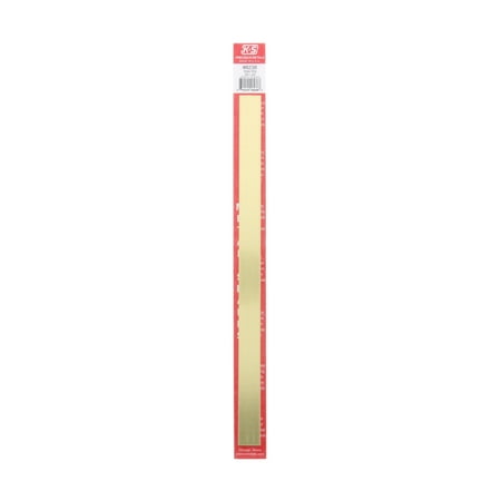 UPC: 0614121182387 | K&S Engineering Brass Metal Strip  .025in x .75in x 12in