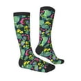 thumbnail image 3 of Balery Watercolor Cactuses Fun Novelty Socks Men'S Women'S Crew Socks Funny Crazy Novelty Socks Quirky And Cool Socks, 3 of 9