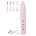 thumbnail image 2 of Rechargeable Toothbrush, Easy To Use Promote Circulation Stay Healthy Toothbrush Easy Touch  For Family For Beauty Salon Pink, 2 of 8