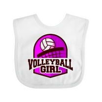 Inktastic Volleyball Girl Girls Baby Bib