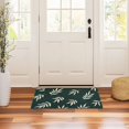 thumbnail image 3 of Yayeee Doormat for Indoor Entrance 32" x 20" Non Slippery Floor Rug, Beige Leaves, 3 of 8