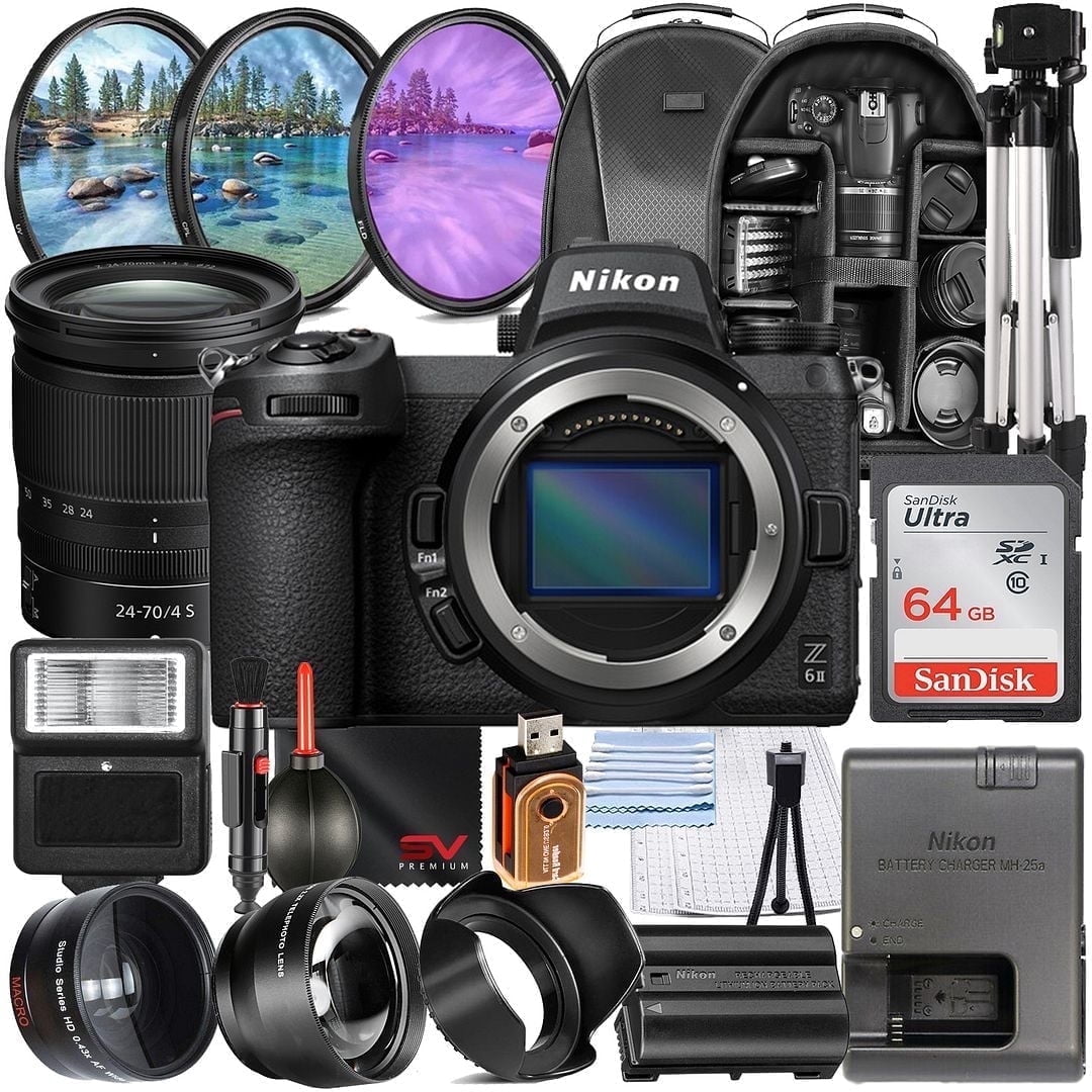 Nikon D780 DSLR Camera with AF NIKKOR 50mm f/1.8D Lens + 32GB