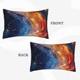 thumbnail image 2 of Xecao Galactic Dog Swirls Art for Decorative Throw Pillow Case for Couch,Sofa or Bed Set,Pillow Cover for Sofa Home Decor Ideal Gift(Pillow core not included)-14"x20", 2 of 6