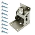 thumbnail image 1 of Charnière Pliante 90, Connecteur Anti-Usage, Supporte 330 Lbs, Idéal pour Meubles, Établis, Pieds de Table, Support Pliant Réglable, 1 of 8