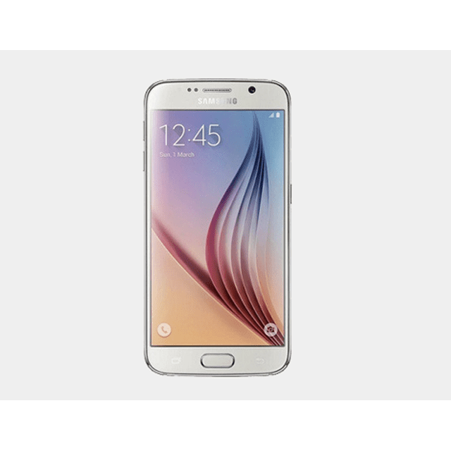 Smartphone Samsung Galaxy S6 (2015) G920F 32GB/3GB 5.1" GSM Desbloqueado de Fábrica - Blanco Perla Samsung Samsung Galaxy S6 Samsung Galaxy S6