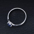 thumbnail image 3 of Limited Sapphire time Sale Offer! Divine Inexpensive Solitaire Engagement Ring 1.25 Carat 8x6mm Oval Shape Moissanite Diamond On 10k White Gold, 3 of 5
