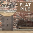 thumbnail image 3 of KUETH 2.5X8 Runner Rug Machine Washable, Kitchen Runner Rug for Floor and Hallway, Non Slip Throw Area Rug with Rubber Backing for Living Room、 Entryway、Bedroom and Dining Room, 3 of 7