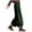 Green Pants for Women, variant on jtjvou Womens Corduroy Wide Leg Pants Casual Loose Baggy Drawstring Pants Side Split Clothes with Pockets Black L