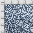 thumbnail image 2 of oneOone Polyester Spandex Blue Fabric Japanese Dress Material Fabric Print Fabric By The Yard 56 Inch Wide, 2 of 4