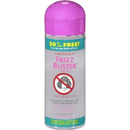 Fantasia Frizz Buster Serum, 6 oz (Best Anti Frizz Serum For Curly Hair)