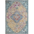 thumbnail image 2 of Harper HY50O Inner Glow Abstract Vintage Blue Area Rug, 8'0"X10'0", 2 of 5