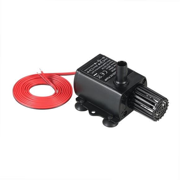 Bomba de agua pequeña DC12V 5W DC, bomba sumergible /head 3 m / longitud del cable 1 m Decdeal QR50E