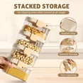 thumbnail image 5 of XKHHLH Airtight Food Storage Containers with Flip-Top Lids, Cereal Containers Storage, Plastic Cereal Organizer Dispenser for Kitchen, Pantry Organization Storage, 5 of 8