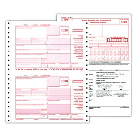Tops 5 Part 1099 Nec Tax Forms 8 5 X 11 50 Pack misc Walmart Com Walmart Com