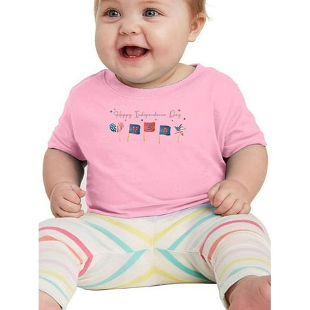 

Independence Day Watercolor Flag T-Shirt Infant -Image by Shutterstock 6 Months