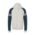 thumbnail image 2 of JERZEES Nublend Varsity Colorblocked Raglan Hooded Sweatshirt, 2 of 2