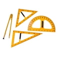 thumbnail image 2 of Regla geométrica de matemáticas grande, herramienta de geometría de matemáticas para enseñar conceptos de matemáticas geométricas, equipo de geometría, 2 of 10