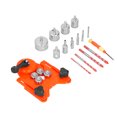 thumbnail image 4 of How Saw Kit, Incisive Easy Operation  Drill Bit 6-50mm  For Ceramic Glass Orange, 4 of 8