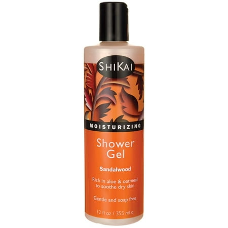 ShiKai Moisturizing Shower Gel - Sandalwood 12 fl oz Gel