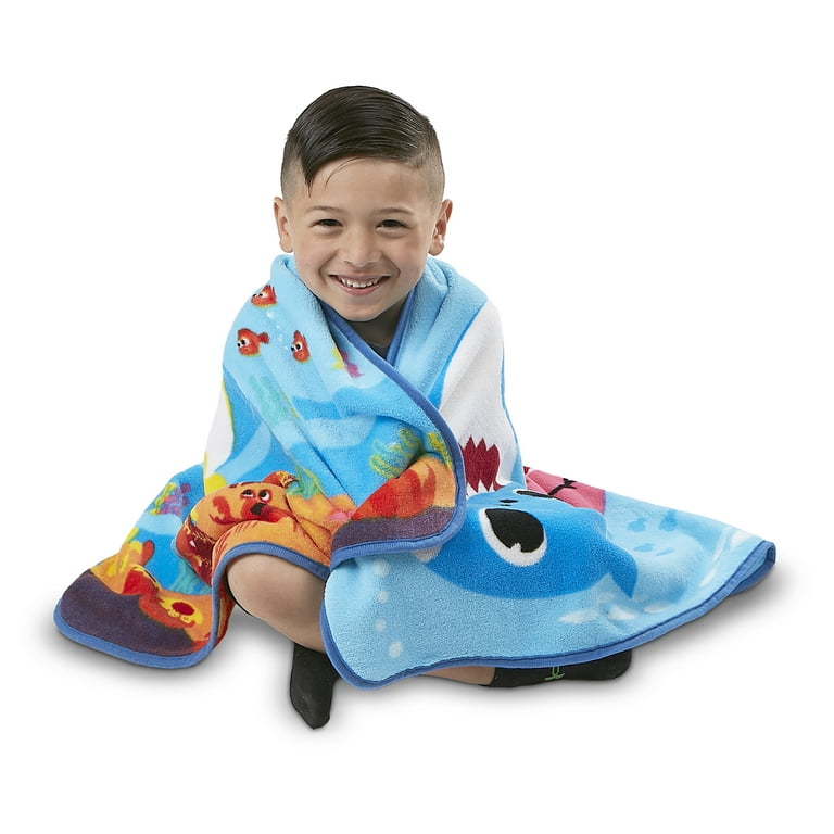 Baby Shark Musical Toddler Plush Blanket Walmart