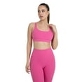 thumbnail image 3 of YITTY Active Women's UltraLuxe Strappy Medium Impact Bra, Athleisure, 4-Way-Stretch, Beach Party, 2X, 3 of 5