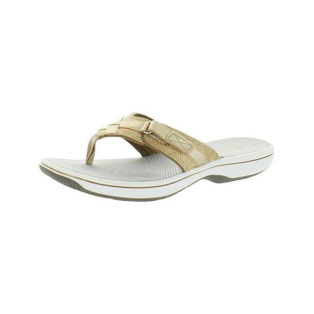 Clarks - Cloudsteppers by Clarks Womens Breeze Sea Flip-Flop Thong ...