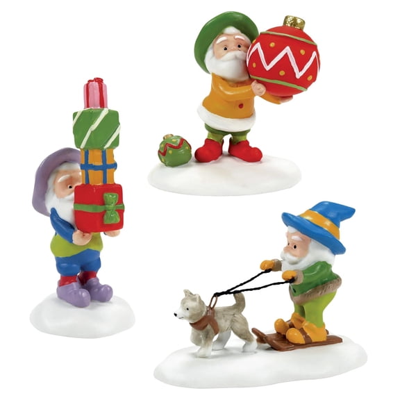 Department 56 Department 56 North Pole Series Friends & Neighbor Figurines - Set of 3 - 6014511