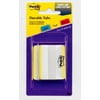 Post-it® Tabs, 2 in., Solid, Yellow, 25 Tabs/On-the-Go Dispenser, 2 Dispensers/Pack