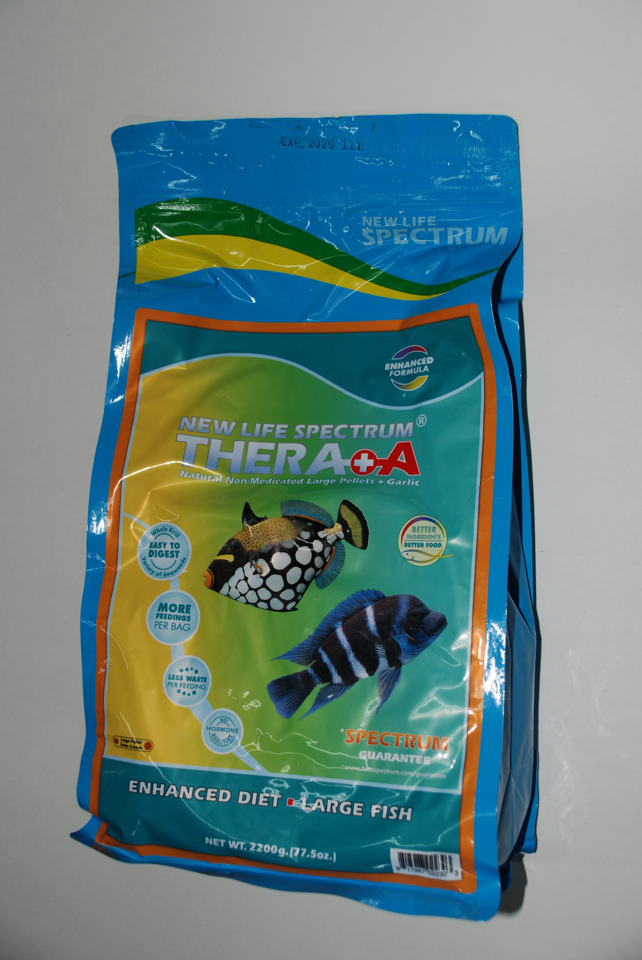 New Life Spectrum Naturox Series - Thera+A Large Sinking Pellet (3mm-3.5mm) 600g