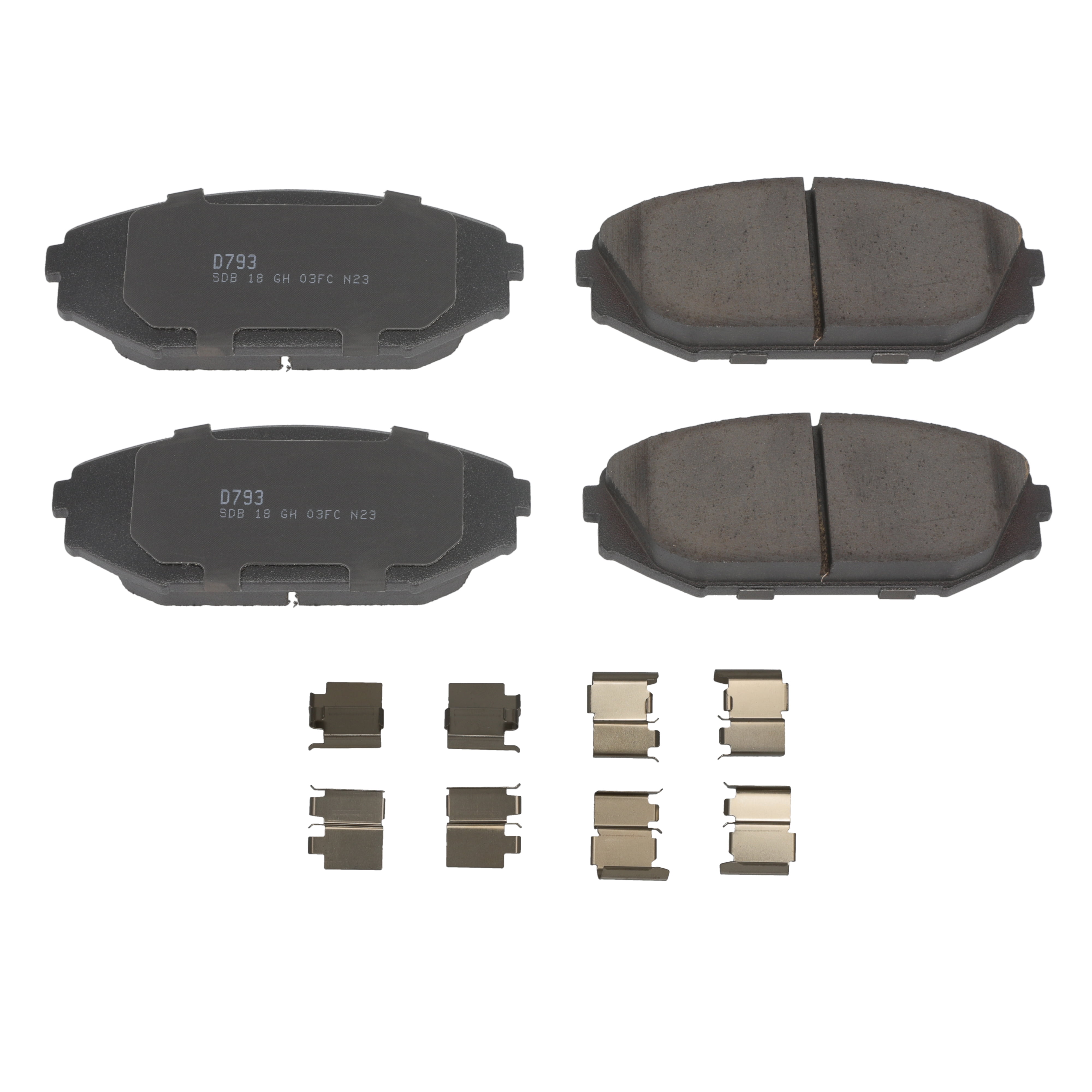 Winstop Brake Pad Set, Front WS.0793.0.C, Honda Odyssey 2004-1999