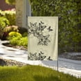 thumbnail image 4 of Easygdp Vintage Floral Garden Flag Yard Flag Welcome Flag, Double-Sided, Weather Resistant for Outdoor Decor - 28"x40", 4 of 9
