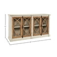 thumbnail image 3 of Chamblis 80-inch Fretwork Hutch Sideboard Server with Cremone Bolts, 3 of 3