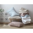 thumbnail image 3 of Juego de colcha HORIMOTE HOME, tamaño queen, microfibra gris, 3 piezas, 3 of 8