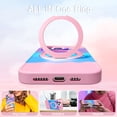 thumbnail image 4 of Case for iPhone 15 Pro Max with Magnetic [Rotatable Invisible Ring Stand] [Compatible with MagSafe] Soft Microfiber Lining Military-Grade Drop Protection Phone Case for iPhone 15 Pro Max, Dazzle Pink, 4 of 6