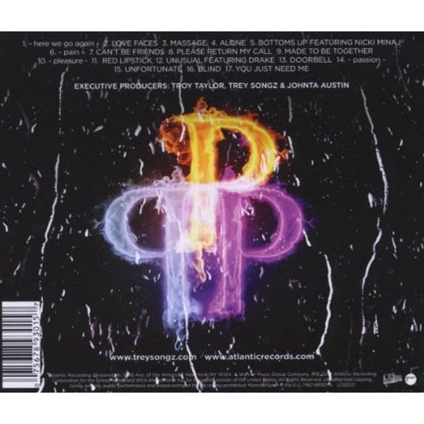 Trey Songz → Passion Pain & Pleasure 2LP Trey Songz - Passion, Pain and Pleasure - CD - Walmart Business