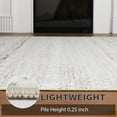 thumbnail image 6 of VUNATE Area Rug 2'x6' Hallway Runner Rug, Non Slip Runner Rugs for Bedroom, Machine Washable Boho Low Pile Rugs for Living Room, Entryway, Kitchen and Corridor, Brown, 6 of 6