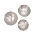 thumbnail image 4 of Metal Salad Bowls, Easy Cleaning Stainless Steel Salad Serving Bowls  For Kitchen, 4 of 8