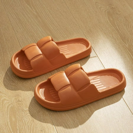 

PIKADINGNIS Summer Pleated Design Bathroom Slippers Home Beach Women Slides Flat Leisure Sandals Women for Home 2022 New Woman Shoes