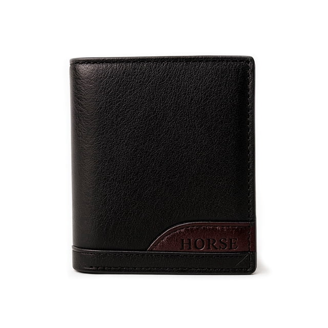 Cartera Curve para hombre vinipiel negro Horse Imperial