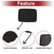 thumbnail image 4 of Tapa del gancho de remolque trasero derecho para Toyota Prius Prime 2017-2021, tapa del gancho de remolque, gancho No.5216347070, plástico sin pintar, 1 pieza, 4 of 6