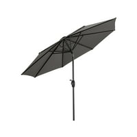 Westin Outdoor 9 Ft Patio Market Umbrella with Tilt & Crank UV Resistant for Garden Shade (various colors)