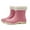 Pink, variant on AUXDIQ Rain Boots Women Short Ankle Waterproof Rain Shoes Outdoor Garden Shoes