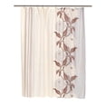 thumbnail image 1 of FSCXL-96-CH-13 Rideau de Douche en Tissu Chelsea de 70 x 96 Po&44; Chocolat, 1 of 1