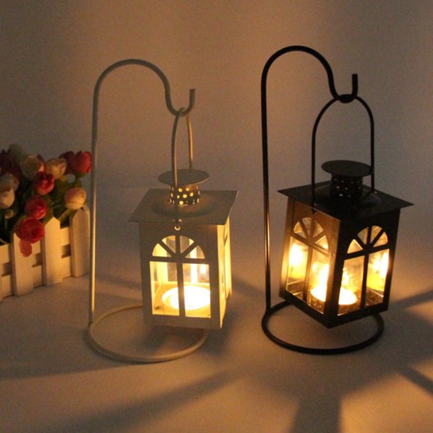Gwong Decoración hogareña Casa de la casa de la casa de hierro clásico soporte de vela soporte Soporte de vela Decoración del hogar Gwong 21036351