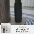 thumbnail image 6 of PetPals 4-Level Cat Tower with Curved Wood Hideaway, Paper Scratching Posts, Sisal Mat and Groomer, 6 of 9
