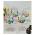 thumbnail image 1 of Juego de 4 copas de vino LeadingWare Rainbow Diamond de 480 ml, 1 of 5