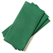 Singular Paper Napkins - Linen-Like Dinner Napkins - Everyday Table Napkins - 15.75" x 15.75" (50 Count Green)