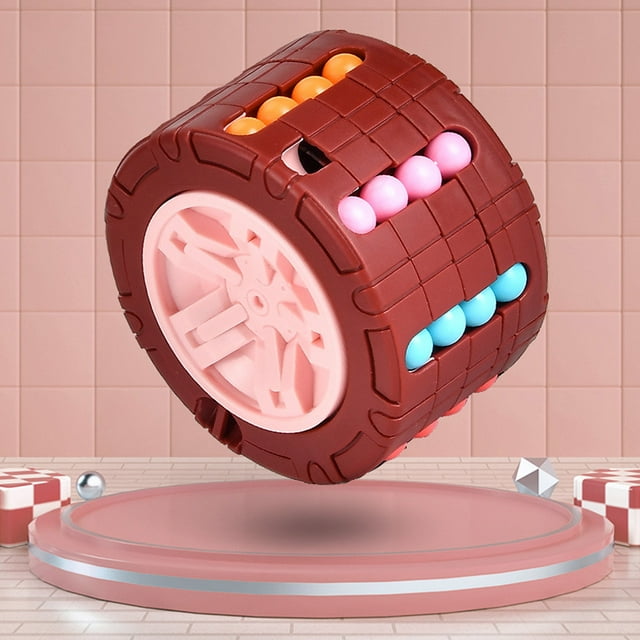 Hxlamzoo Jouets pour Enfants Forme de Roue Décompression Jouets Éducatifs pour Enfants Cadeau Jouets Liquidation