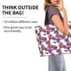 thumbnail image 2 of Disketp Peonies Bolsa Tote Estampada para Mujer, Bolso de Hombro y de Mano para Compras y Viajes, 2 of 8