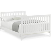 Tribeca 4-in-1 Convertible Crib, White/Grey Crib White/Grey